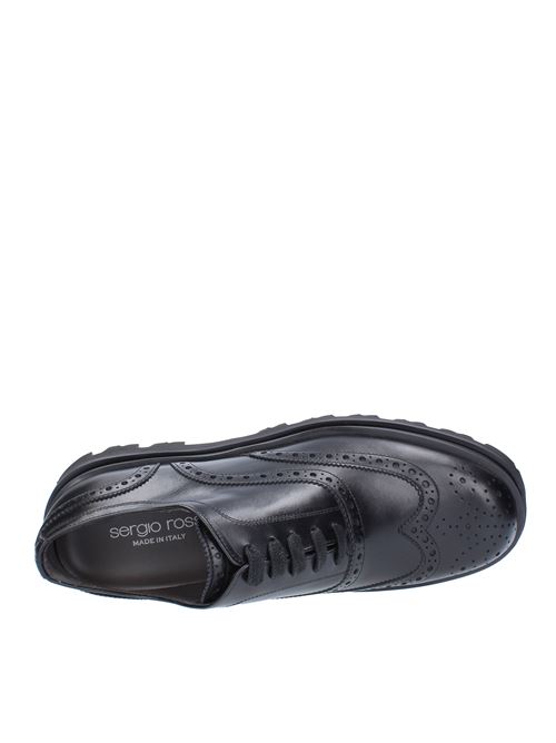 Stringate sportive modello A96220 in pelle SERGIO ROSSI | A96220-MMVG04-1000-400NERO